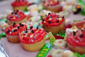 Children are often hyperactive after eating cakes and sweets at parties. (Image: Wesley Nitsckie).